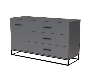 Комод 1200 Ascet Art In Head графит Комод 1200 Ascet Art In Head графит