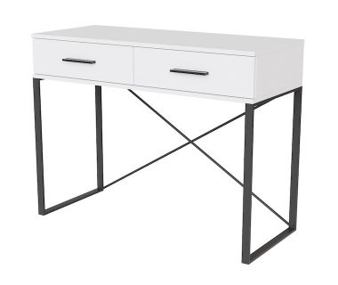 Стол туалетный Ascet Art In Head белый бриллиант