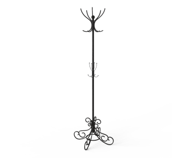 Вішалка 12 Ferrumon Art In Head чорний Вішалка 12 Ferrumon Art In Head чорний