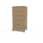 Комод 1200 Swan Art In Head каталонский желтый