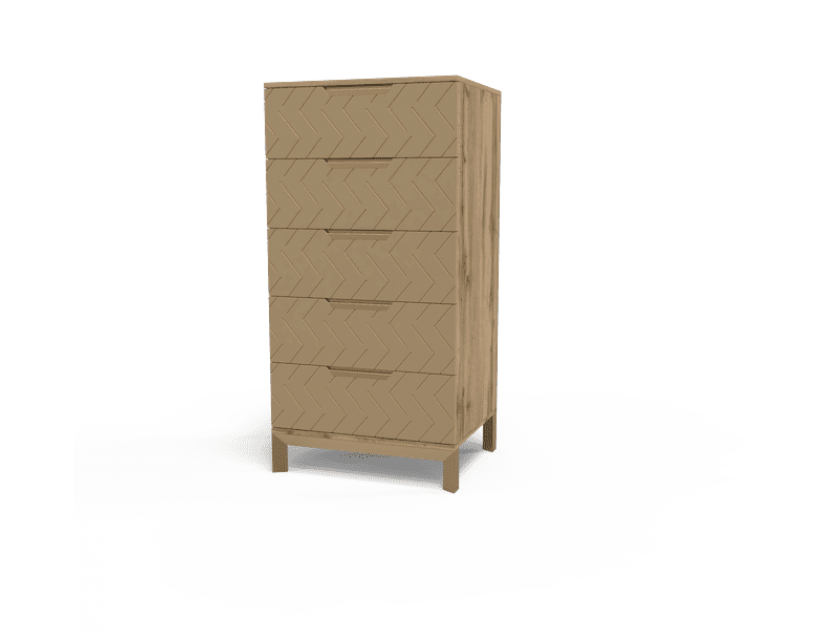 Комод 1200 Swan Art In Head каталонський жовтий в інтернет магазині "Меблі Даром"