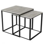 Стол журнальный 2 в 1 Ascet Art In Head ателье светлый