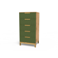 Комод 1200 Swan Art In Head балі зелений