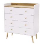 Комод скандинавський 4 Asgard Art In Head білий