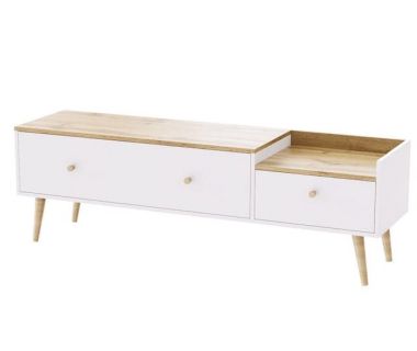 Тумба скандинавская для ТВ Asgard Art In Head белая