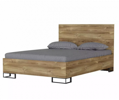 Кровать 1,6 Ascet Art In Head дуб Барокко