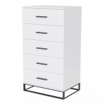 Комод в стиле лофт 600 Ascet Art In Head Белый бриллиант