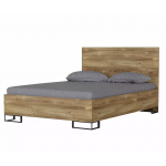 Ліжко 1,6 Ascet Art In Head дуб Бароко