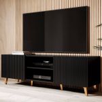PAFOS 150 CAMA MEBLE Тумба ТВ чорний
