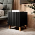 PAFOS CAMA MEBLE Тумба прикроватная (2 шт.) черный