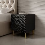 HOLE CAMA MEBLE Тумба прикроватная (2 шт.) черный