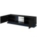 QIU 200 CAMA MEBLE Тумба ТВ чорний глянець