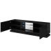 QIU 200 CAMA MEBLE Тумба ТВ чорний глянець
