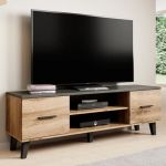 LOTTA CAMA MEBLE Тумба ТВ 160 2D2K дуб