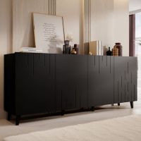 BARI 200 4D CAMA MEBLE Комод черный