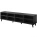 BARI 200 4D CAMA MEBLE Тумба ТВ чорний