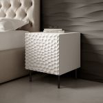 HOLE CAMA MEBLE Тумба прикроватная (2 шт.) белый