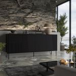 ABI 200 4D CAMA MEBLE Комод черный