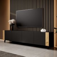 FARO 200 4D CAMA MEBLE Тумба ТВ чорний