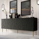 JUNGLE 190 CAMA MEBLE Комод черный