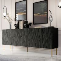 JUNGLE 190 CAMA MEBLE Комод черный