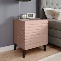 NOVA CAMA MEBLE Тумба нічна (2 шт.) рожевий