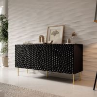 HOLE 152 CAMA MEBLE Комод чорний