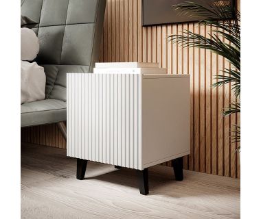 PAFOS CAMA MEBLE Тумба прикроватная (2 шт.) белый PAFOS CAMA MEBLE Тумба прикроватная (2 шт.) белый