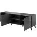 ABETO 150 CAMA MEBLE Тумба ТВ графит/графит глянец