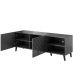 ABETO 150 CAMA MEBLE Тумба ТВ графит/графит глянец