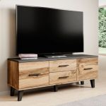 LOTTA CAMA MEBLE Тумба ТВ 140 2D2S дуб