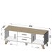 LOTTA CAMA MEBLE Тумба ТВ 140 2D2S дуб