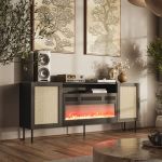 JUTA EF CAMA MEBLE Комод з електрокаміном