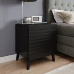 NOVA CAMA MEBLE Тумба прикроватная (2 шт.) черный