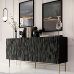 JUNGLE 152 CAMA MEBLE Комод черный