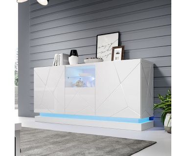 QIU 2D1K CAMA MEBLE Комод белый глянец QIU 2D1K CAMA MEBLE Комод белый глянец