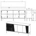 ABI 200 4D CAMA MEBLE Комод кашемир