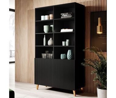 PAFOS CAMA MEBLE Стеллаж 100 черный