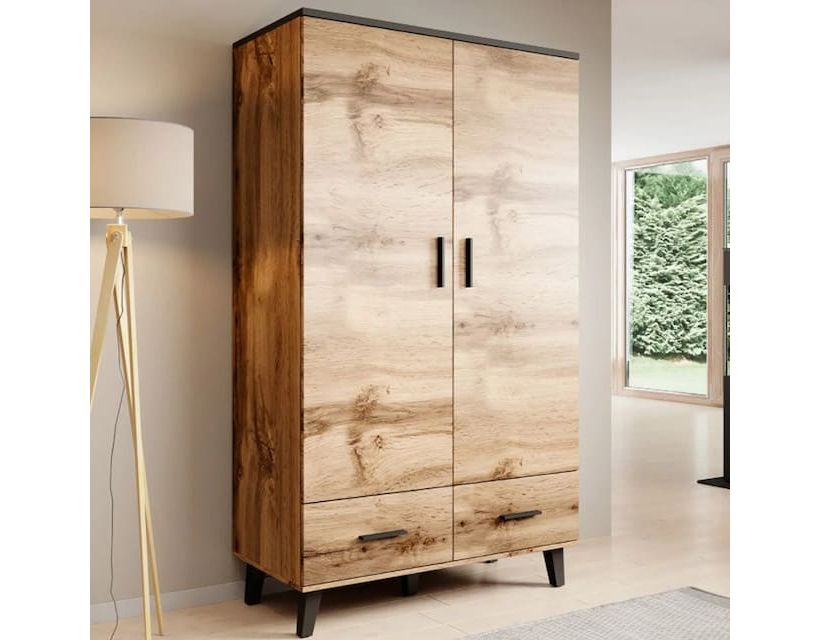 LOTTA CAMA MEBLE Шкаф 2D2S дуб один