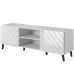 ABETO 150 CAMA MEBLE Тумба ТВ белый/белый глянец