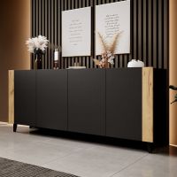 FARO 200 4D CAMA MEBLE Комод чорний