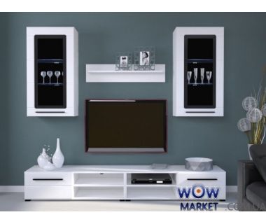 Гостиная Калипсо белая Гербор Гостиная Калипсо белая Гербор