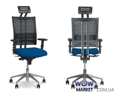 Кресло руководителя E-Motion R HR ES AL32 (Э-Моушин) Новый Стиль