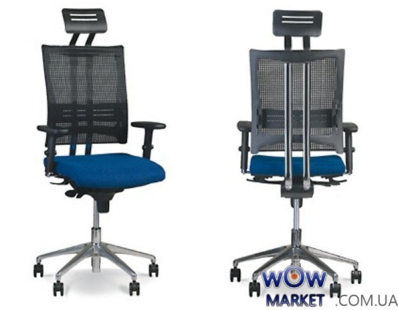 Кресло руководителя E-Motion R HR ES AL32 (Э-Моушин) Новый Стиль в интернет-магазине "Мебли Даром"