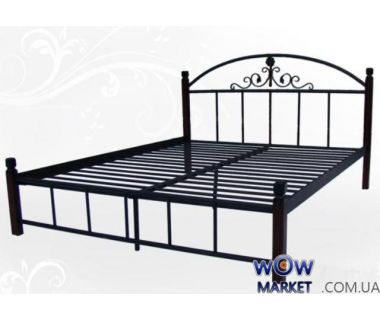 Кровать Кассандра на деревянных ножках Металл-Дизайн