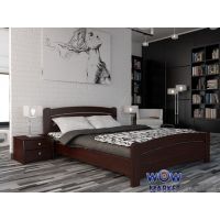 Ліжко полуторне Венеція 120х200см Щит бука Естелла