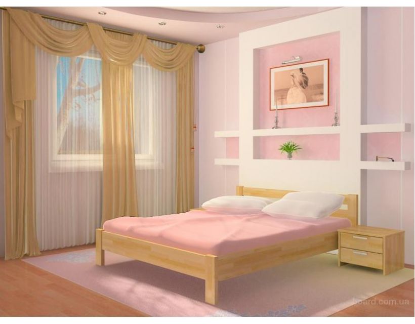 Ліжко Рената 160х200см Масив Естелла