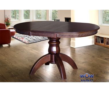 Стол раскладной Престиж 1000(+400)*1000мм (орех темный, венге) Микс-Мебель Престиж Стол раскладной Престиж 1000(+400)*1000мм (орех темный, венге) Микс-Мебель Престиж