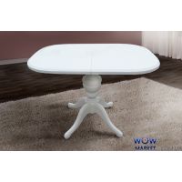 Стіл розкладний Тріумф (Білий, ваніль) Мікс-Меблі Авангард