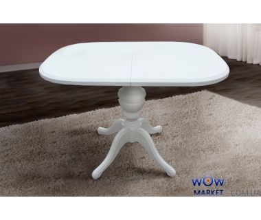 Стол раскладной Триумф (Белый, ваниль) Микс-Мебель Авангард